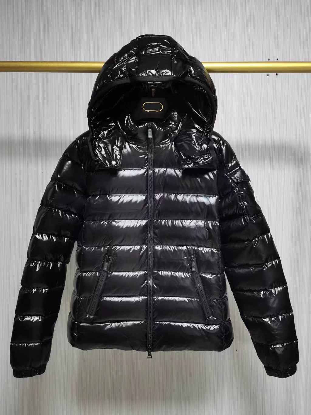 90% DUCK Hooded Down Puffer Jacket