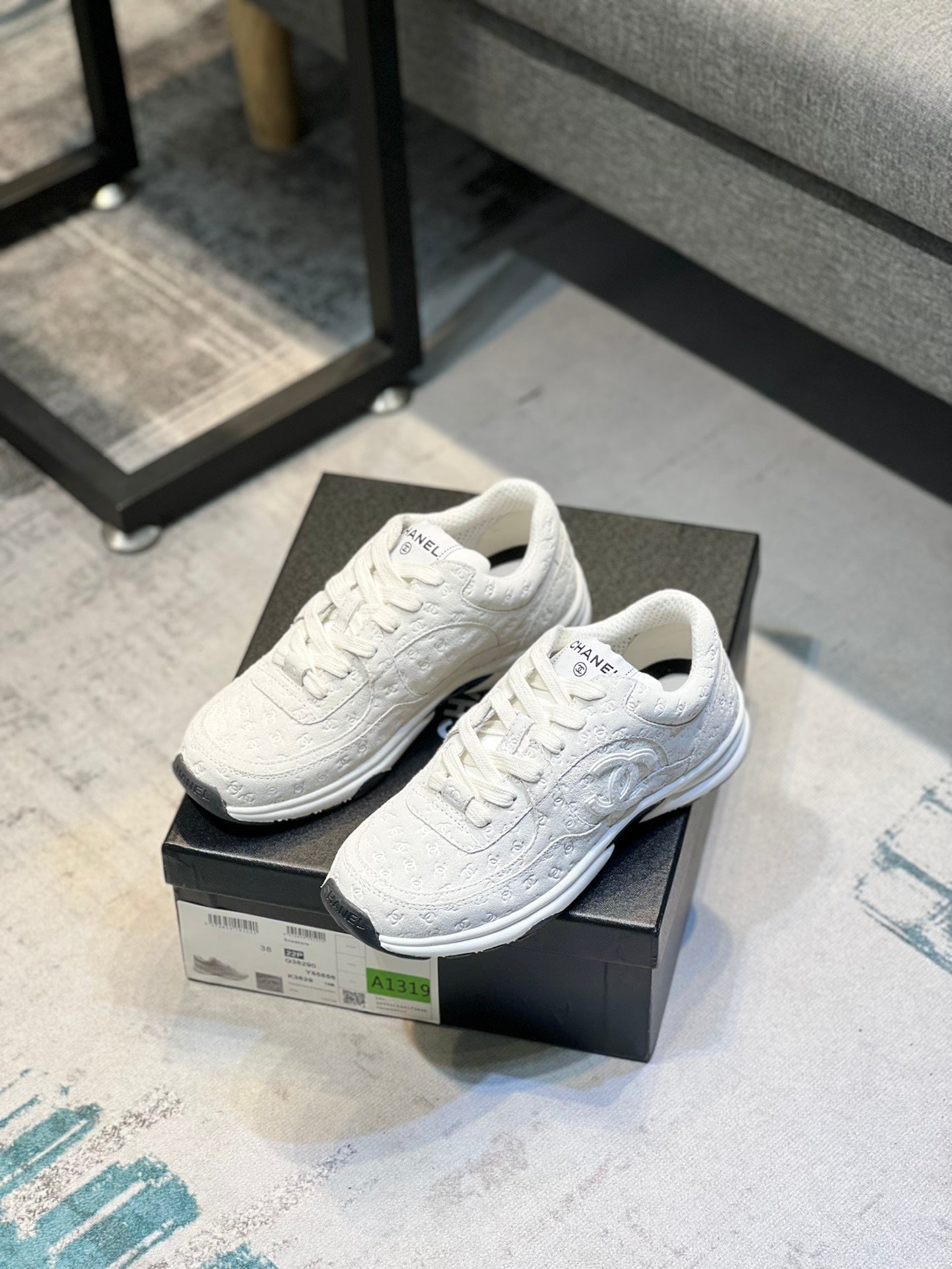 Premium Suede & Mesh Sneakers