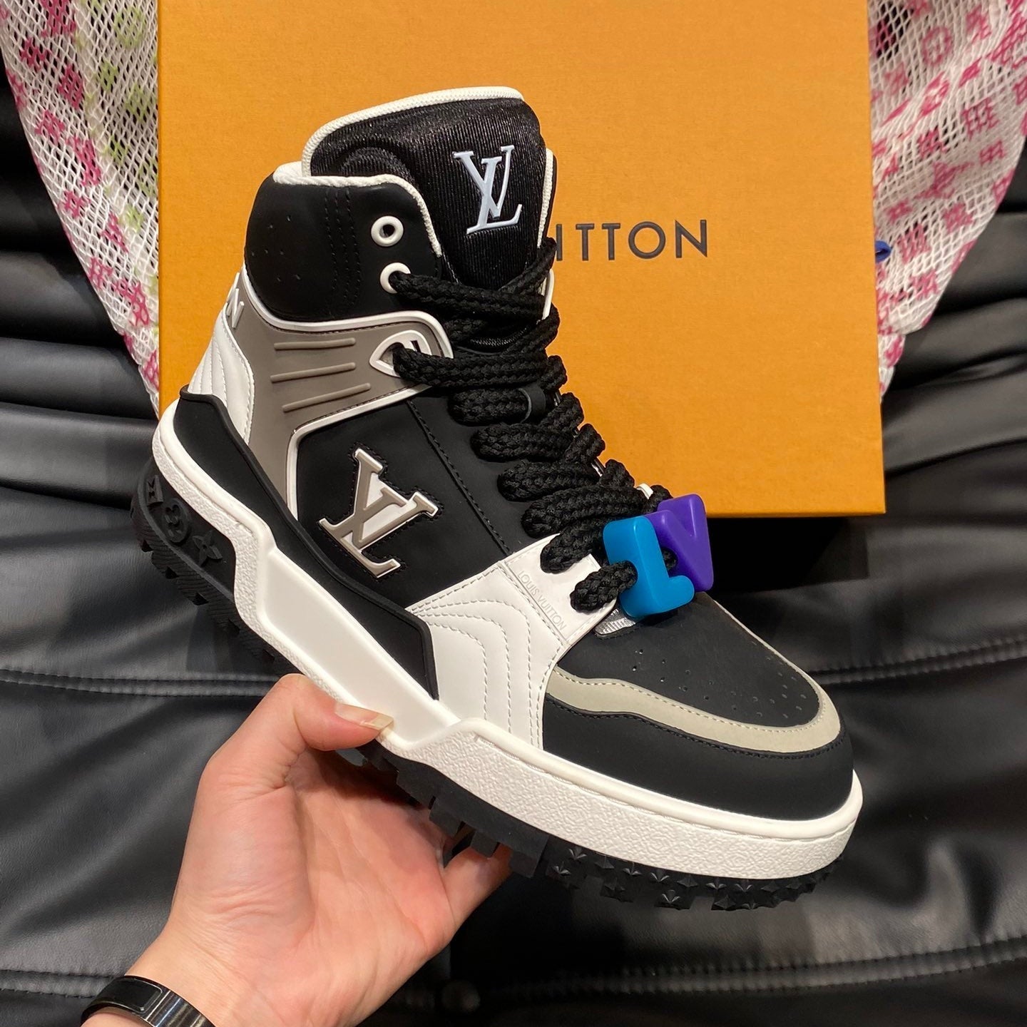 Premium High-Top Trainers